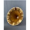 Image 2 : Beautiful 2013 Inlayed Wood Art Nut Bowl Signed By Artist & Amazing In Lay Wood Art By Anel Duboue S