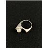 Image 2 : 925 Sterling Silver w/ Genuine Pearl Ring