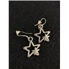 Image 2 : 3 Pairs of Sterling Silver Dangle Earrings