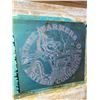 Image 2 : "Skunk Farmers Of British Columbia" Silk Screen Frame. Approx. 23.5" x 25"