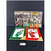 Image 1 : 5 Vintage CFL Illustrated Sports Magazines