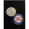 Image 2 : 4 United States Challenge Coins - Navy & Desert Storm