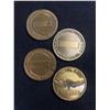 Image 2 : 4 United States Challenge Coins - Special Forces, Navy & Military