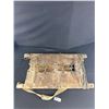 Image 1 : Vintage Canvas On Wood Frame Army Back Pack