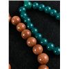 Image 2 : 3 Genuine Stone Bead Bracelet, Jade Goldstone, Jade