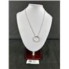 Image 1 : Sterling Silver Pendant and Sterling Chain