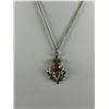 Image 2 : Scottish Pendant with Chain Necklace