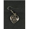 Image 2 : Pair of Sterling Silver Heart Earrings