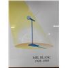 Image 3 : 1908-1989 Warner Brothers Mel Blanc Speechless Framed Print. Approx. 22" x 31"