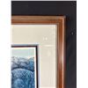Image 3 : Ltd Ed 1184/2790 Framed & Signed Calvert "Sea Otters" Approx. 30" x 27"