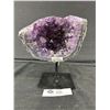 Image 1 : 7" Amethyst Cluster 1.40Kg Brazil. MSRP $1000.00