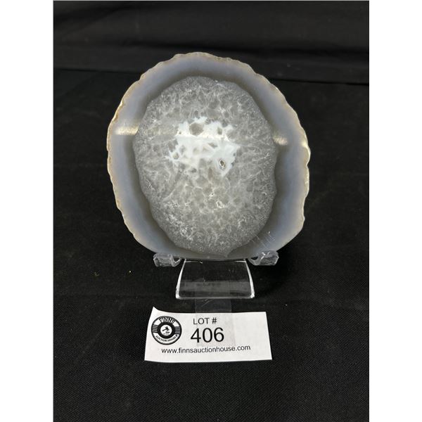 Genuine Natural Agalte Formation Slice MSRP $1100.00