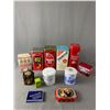Image 1 : Vintage Lot Of Cigarette & Kitchen Tins