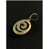 Image 3 : 925 Sterling Silver Dangle Stone Earrings