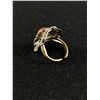 Image 2 : Vintage Silver Genuine Amber Ring