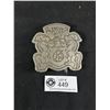 Image 1 : Very Large Heavy Metal Medevil Design Crest Belt Buckle