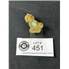 Image 2 : Vintage Green Budha Brooch