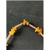 Image 3 : Vintage Genuine Amber and Wood Anklet