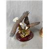 Image 2 : Home Décor Lot - 12" x 6" Eagle/Raven Picture, English 5" Copper/Brase Pitcher, Brass 20" Fork & Eag