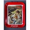 Image 2 : Lot Of 3 Vintage Coca-Cola Metal Trays