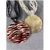 Image 3 : Vintage Mother of Pearl Pendant on Necklace + Other