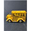 Image 3 : Lot of 3 Custom Made Tin School Buses, Largest Being 12" L and 8" H