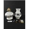 Image 1 : Vintage Lot of Lighters and Milk Glass Lantern