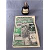 Image 1 : 1983 Georgia Straight Newspaper + Little Brown Jug Candian Whiskey Bottle