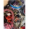 Image 2 : Tray Lot of Vintage Jewelry, Bracelets, Necklaces etc