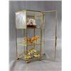 Image 2 : Small Vintage Curio Cabinet w/ Animal Figurines