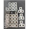 Image 1 : Lot of Old Pennys in Holders