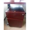 Image 2 : Stand Desk (70 X 35, 25H) with Cabinet (15.5 X 21, 22H) Chair and contents not included