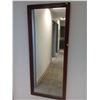 Image 1 : Wood Frame Mirror(21 X 52)