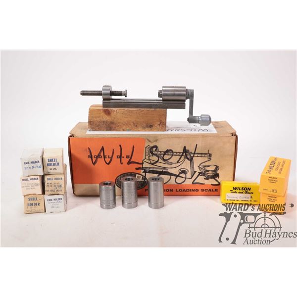 Wilson neck trimming tools