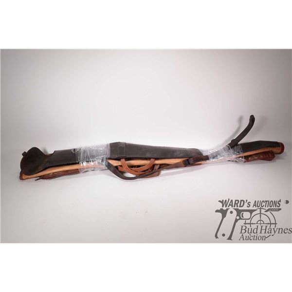 Three soft rifle cases