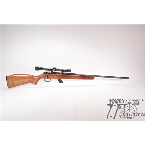 Non-Restricted rifle Remington model 581, 22 S, L ,LR bolt action, w/ bbl length 24 [Blued barrel an