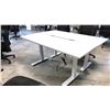 Image 2 : GLOBAL BOULEVARD GREY 66" X 24" ELECTRIC SIT/STAND PROGRAMMERS TABLE