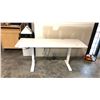 Image 2 : GLOBAL BOULEVARD GREY 72" X 24" ELECTRIC SIT/STAND PROGRAMMERS TABLE