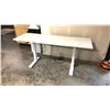 Image 3 : GLOBAL BOULEVARD GREY 72" X 24" ELECTRIC SIT/STAND PROGRAMMERS TABLE