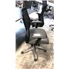 Image 2 : GLOBAL BLACK/DARK GREY ADJUSTABLE MESH BACK TASK CHAIR