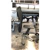 Image 2 : GLOBAL BLACK/DARK GREY ADJUSTABLE MESH BACK TASK CHAIR