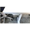 Image 4 : GLOBAL BOULEVARD GREY 66" X 24" ELECTRIC SIT/STAND PROGRAMMERS TABLE