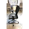 Image 3 : GLOBAL BLACK/DARK GREY ADJUSTABLE MESH BACK TASK CHAIR
