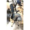 Image 2 : GLOBAL BLACK/DARK GREY ADJUSTABLE MESH BACK TASK CHAIR
