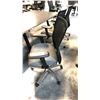 Image 3 : GLOBAL BLACK/DARK GREY ADJUSTABLE MESH BACK TASK CHAIR