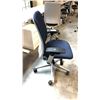 Image 2 : STEELCASE BLUE/GREY ADJUSTABLE ARM TASK CHAIR