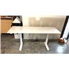 Image 2 : GLOBAL BOULEVARD GREY 72" X 24" ELECTRIC SIT/STAND PROGRAMMERS TABLE