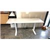 Image 2 : GLOBAL BOULEVARD GREY 72" X 24" ELECTRIC SIT/STAND PROGRAMMERS TABLE