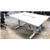 Image 3 : GLOBAL BOULEVARD GREY 66" X 24" ELECTRIC SIT/STAND PROGRAMMERS TABLE