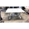 Image 2 : GLOBAL BOULEVARD GREY 66" X 24" ELECTRIC SIT/STAND PROGRAMMERS TABLE